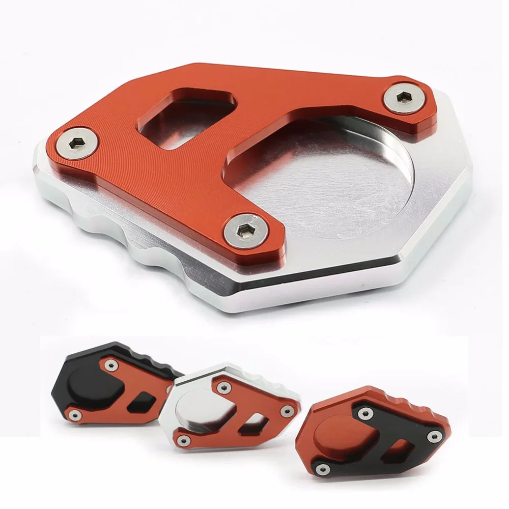 For KTM 1050 1090 1190 1290 Adventure Motorcycle Kickstand Foot Side Stand Extension Pad Support