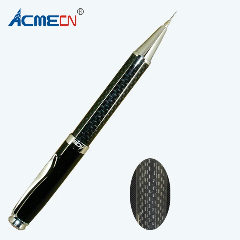 ACMECN New High Quality Metal Black Carbon Fiber Twist Pencil Unique