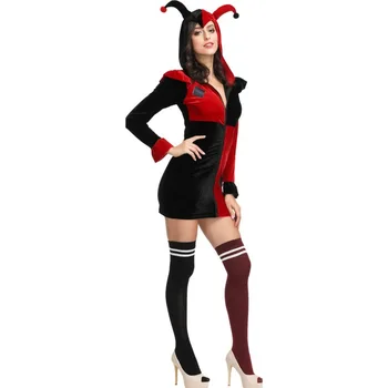 

Suicide Squad Cosplay Costume Halloween Costumes for Kids Girl Clown Costume Carnival Party Costume