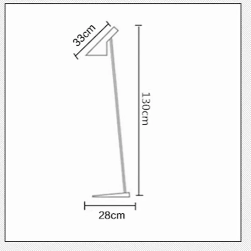 Arne jacobsen дизайнерский напольный светильник s светильник Современный Лофт AJ торшер черный/белый металлический светильник-подставка для гостиной/спальни/офиса
