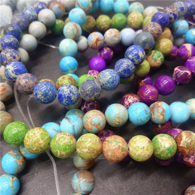 Real natural stone beads wholesale 6MM 8MM 10MM Beads