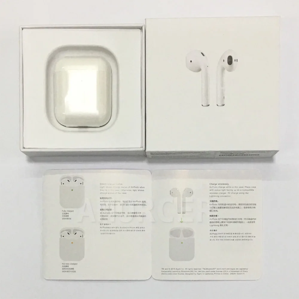 5/10 шт. W1 чип Bluetooth наушники сенсорный Siri Поддержка Беспроводной зарядки