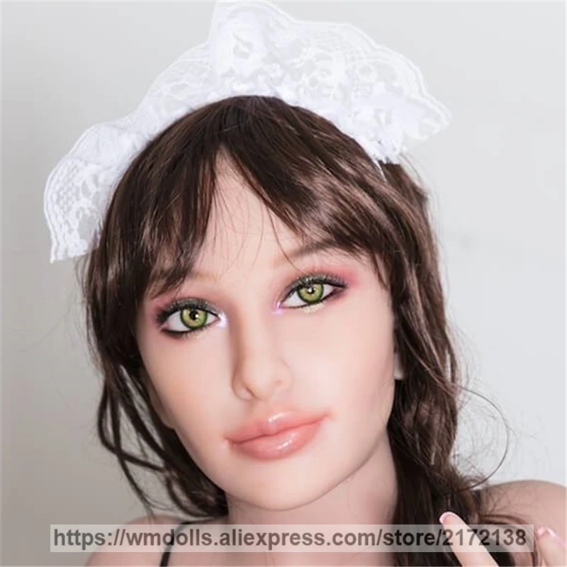 WMDOLL куклы для орального секса голова реалистичный сексуальный ангел взрослые