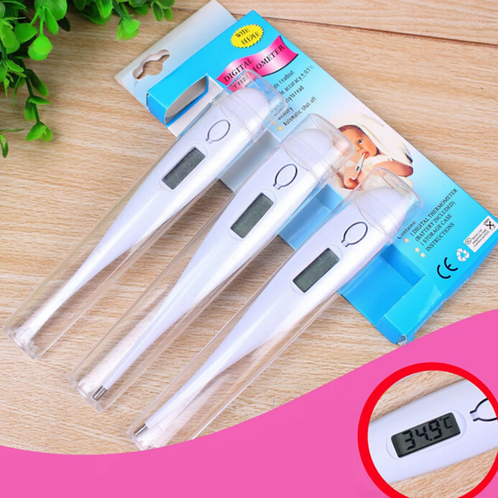 Digital LCD Heating Baby Thermometer Tools Kids Baby Child Adult Body Temperature Measurement