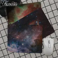 Yinuoda новые конструкции космические звезды туманностей пространство Комфорт Коврик для мыши игровой коврик для мыши клавиатуры Мат Коврик