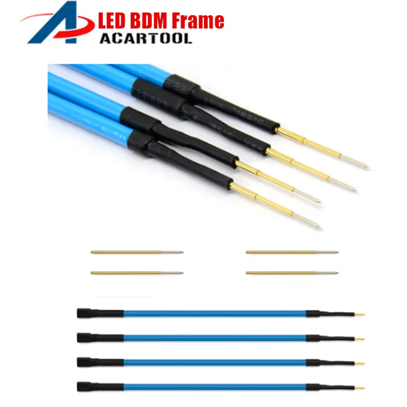 

LED BDM Frame 4 Probes With Connect Cable For Replacement 4pcs/set For Chip Tuning Tool KESS KTAG FGTECH ktm100