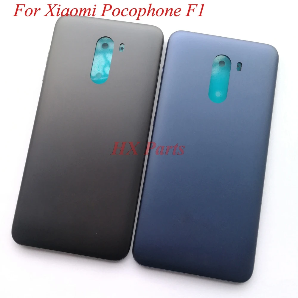 Крышка корпуса аккумулятора для Xiaomi Pocophone F1 задняя крышка Poco Пластиковая Задняя с