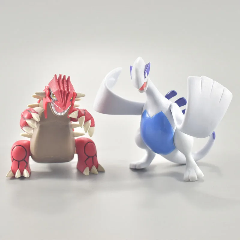 TAKARA TOMY Покемон мультфильм Groudon Lugia фигурка модель 8 см аниме фигурки Коллекция игрушек подарки игрушки для детей новое поступление