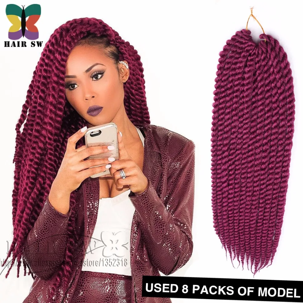 Twist Rope Synthetic Crochet Braid HAVANA TWIST 22 Natural Hair ...