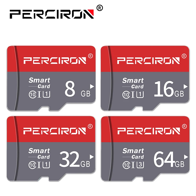Карта памяти PERCIRION 8 ГБ 16 32 micro sd карта 64 Гб tarjeta microsd mini TF 4 флэш-накопитель с