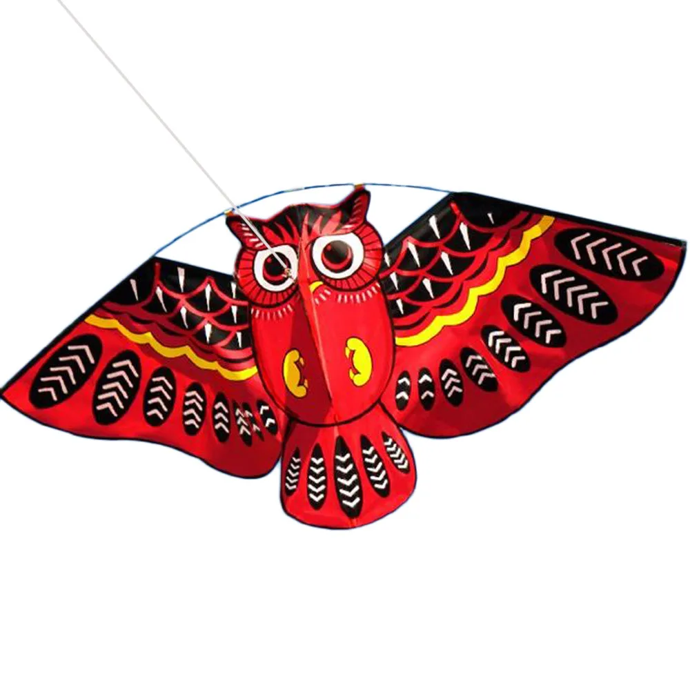 Bird Animal Kite 3d Owl Kites Toy With Tail Fun Outdoor Kite Flying Activity Game Children Toys Cometas Infantiles#BL5