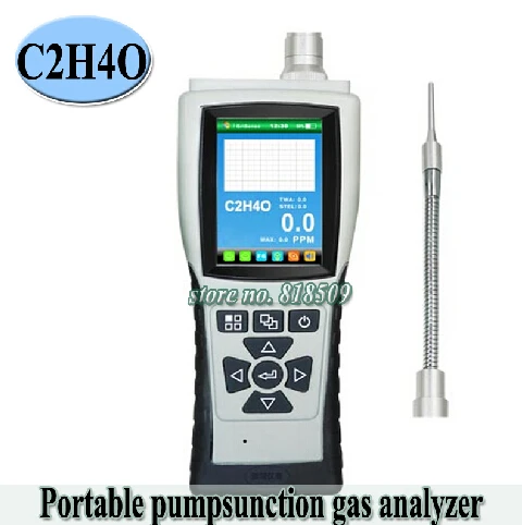 

C2H4O Ethylene oxide Pumpsunction Portable Gas Sensor Monitor Detector gas leak gauge compensation gas sensor in air