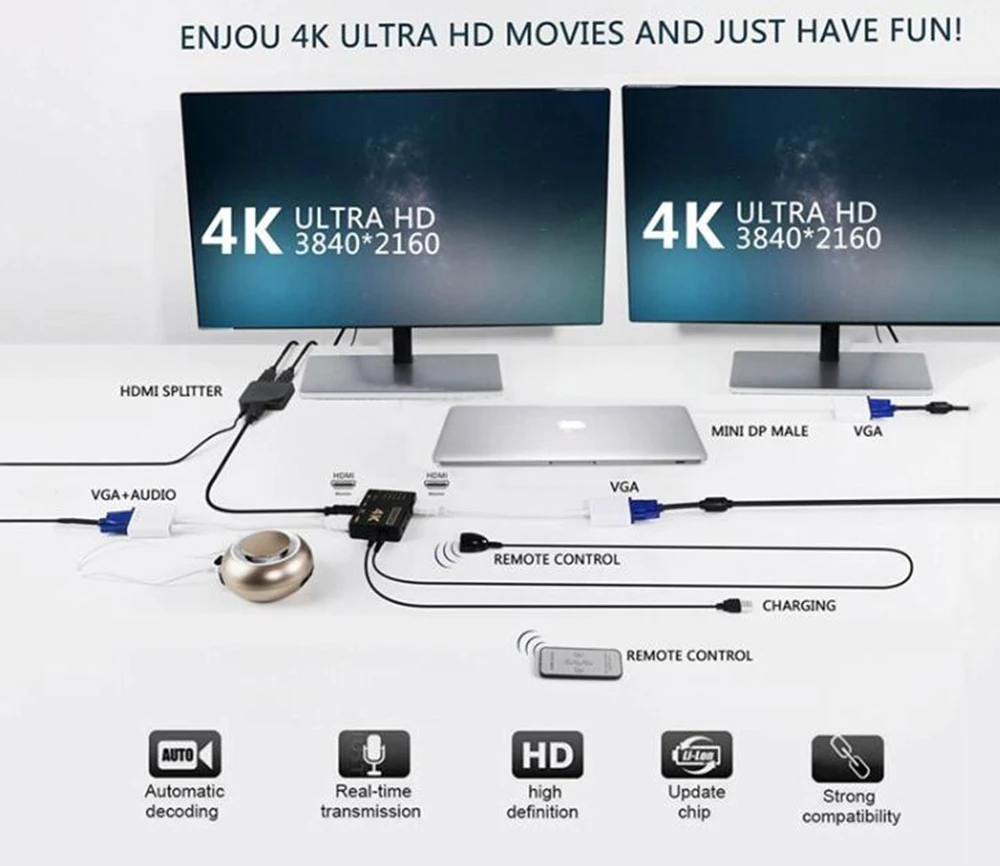 HDMI 5 на 1 переключатель 4 K x 2 K 1080 P 5 в 1 выход с ИК-пультом дистанционного управления Ultra Full HD 4 K Hdmi коммутатор для HD tv DVD tv BOX