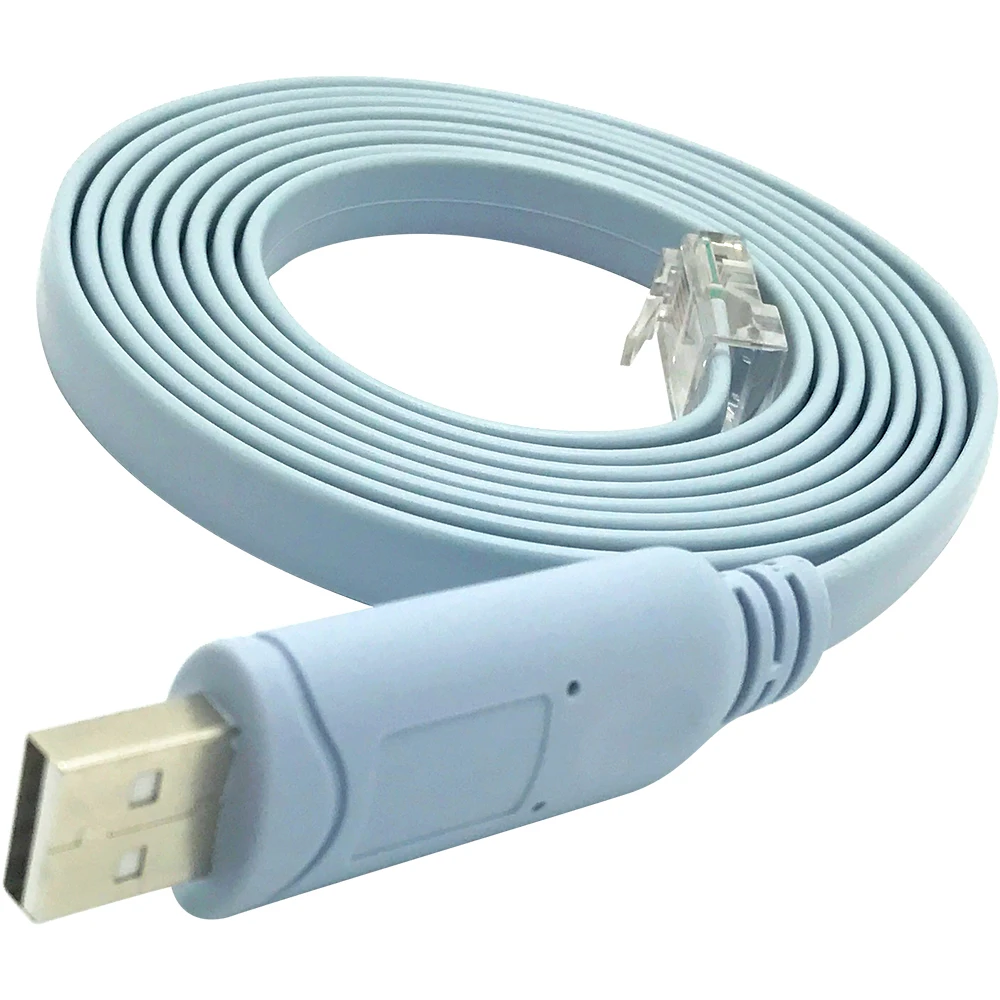 1,8 m FTDI USB a RJ45 Cable de consola para Huawei Router Cisco Cambiar