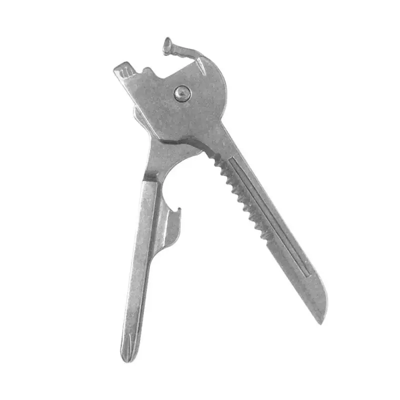 

Stainless Steel Folding 6 in 1 Utili-key Tool for Outdoor Camping Survival Kit