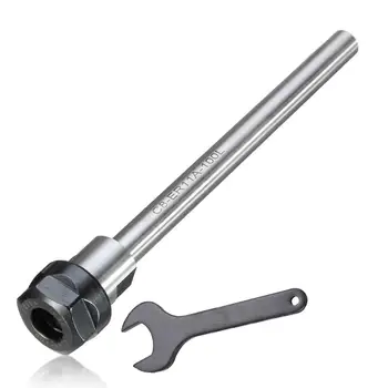 

1set deep processing CNC straight shank extension rod 8mm C8 ER8 C8 ER11 8MM arbor collet chuck for CNC milling cutter