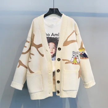 

Batwing Sleeve Long Cardigan Sweaters Women 2018 Fall Autumn Winter Casual Knit Loose Jumper Outwear Oversize Cardigan