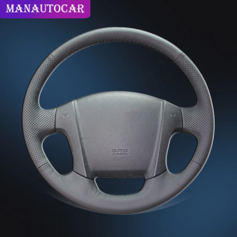 

Car Braid On The Steering Wheel Cover for Kia Sportage 2 2005-2010 2009 Sportage Auto Covers Car-styling Interior Accessories