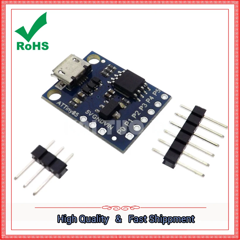 

Attiny85 Micro USB Micro Development Board module