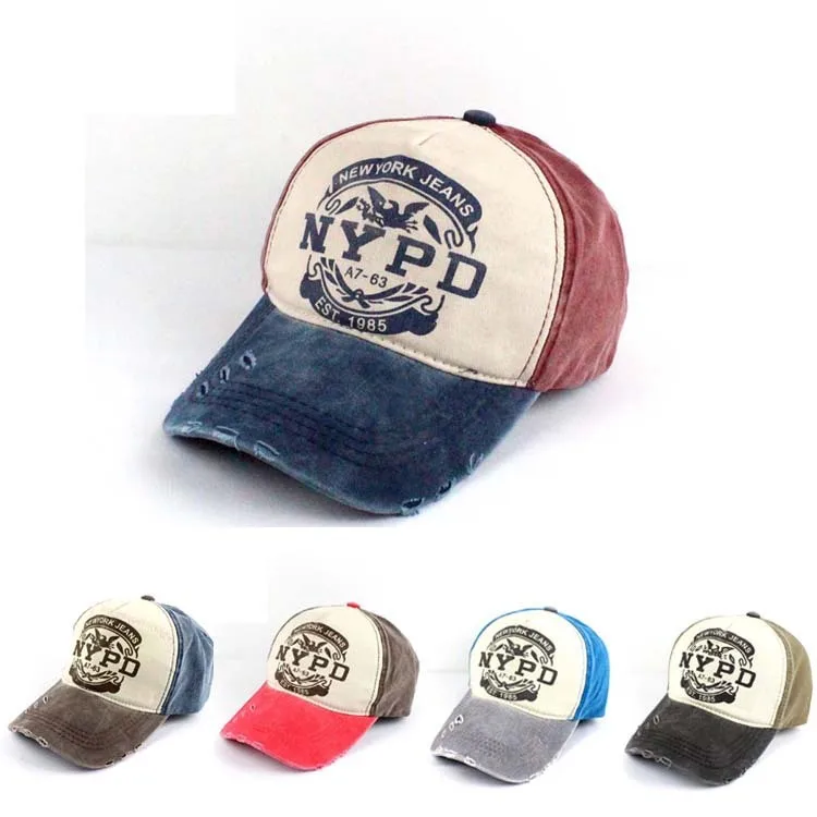 

Fashionable European and American fashion couples NYPD wear out sunshade leisure duck tongue baseball COTTON HAT