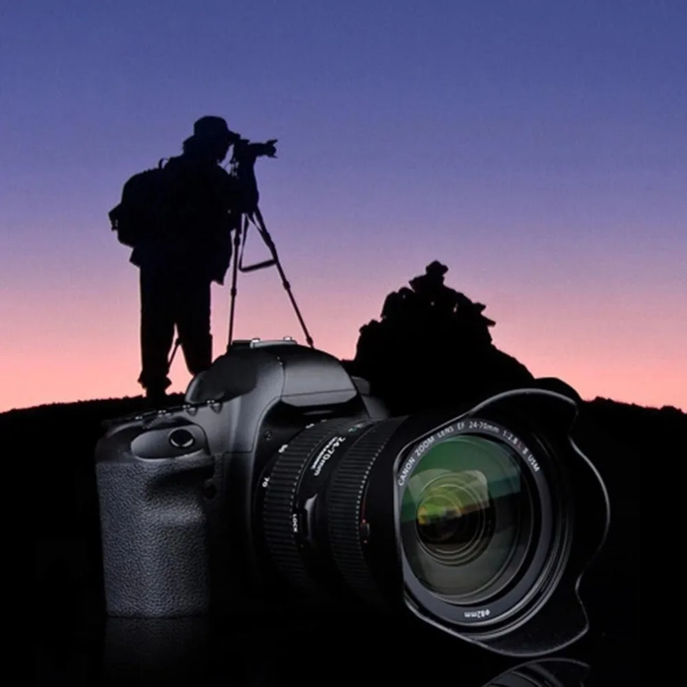 

Hot New 1Pc 52mm Flower Petal Camera Lens Hood for Nikon for Canon for Sony 52mm Lens for Camera