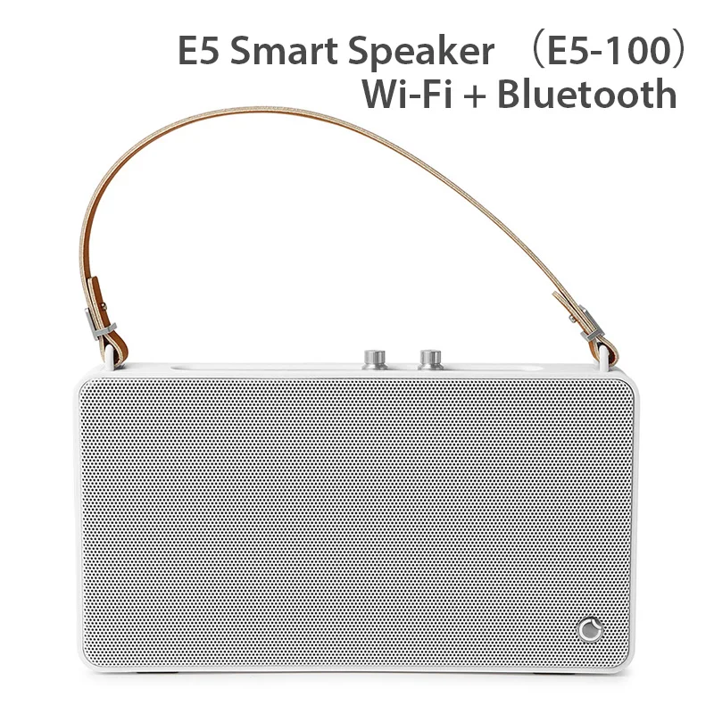 WiFi and BT White GGMM E5 Беспроводной Динамик Bluetooth колонка Портативный Динамик Altavoz Bluetooth Колонка Открытый Звук Box DLNA Hi-Fi стерео звук Динамик s - Цвет: WiFi and BT White