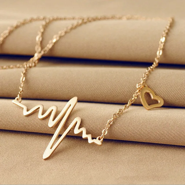 

Vienkim 2018 New Hot fashion lovely heart-shaped necklace playing chain, royal jewelry metal alloy jewelry chain clothes