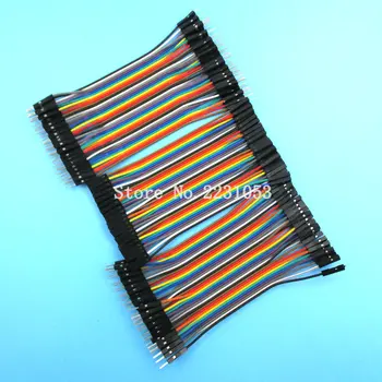 

Dupont line 120 pcs/lot 10cm male to male + male to female and female to female jumper wire Dupont cable Kit