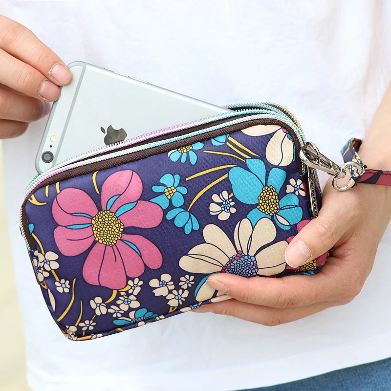 Cartera de mujer a la moda, Mini bolso de con cremallera, para niñas, monedero, billeteras, Cartera para mujer, monedero, - AliExpress