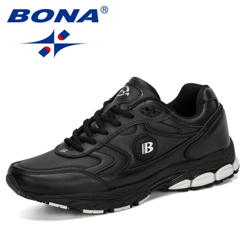 BONA, стиль, мужские кроссовки, дышащие, zapatillas hombre Deportiva, высокое качество, мужская обувь, трендовые кроссовки