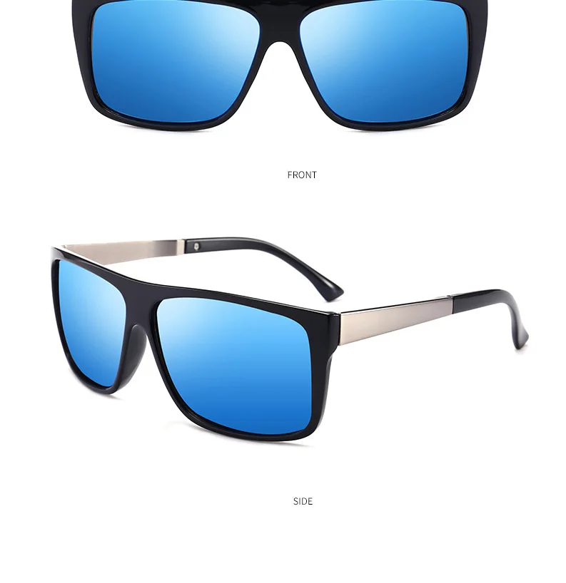 SIMPRECT поляризованные солнцезащитные очки мужские Ретро квадратные солнечные очки винтажные водительские солнцезащитные очки для мужчин UV400 антибликовые очки