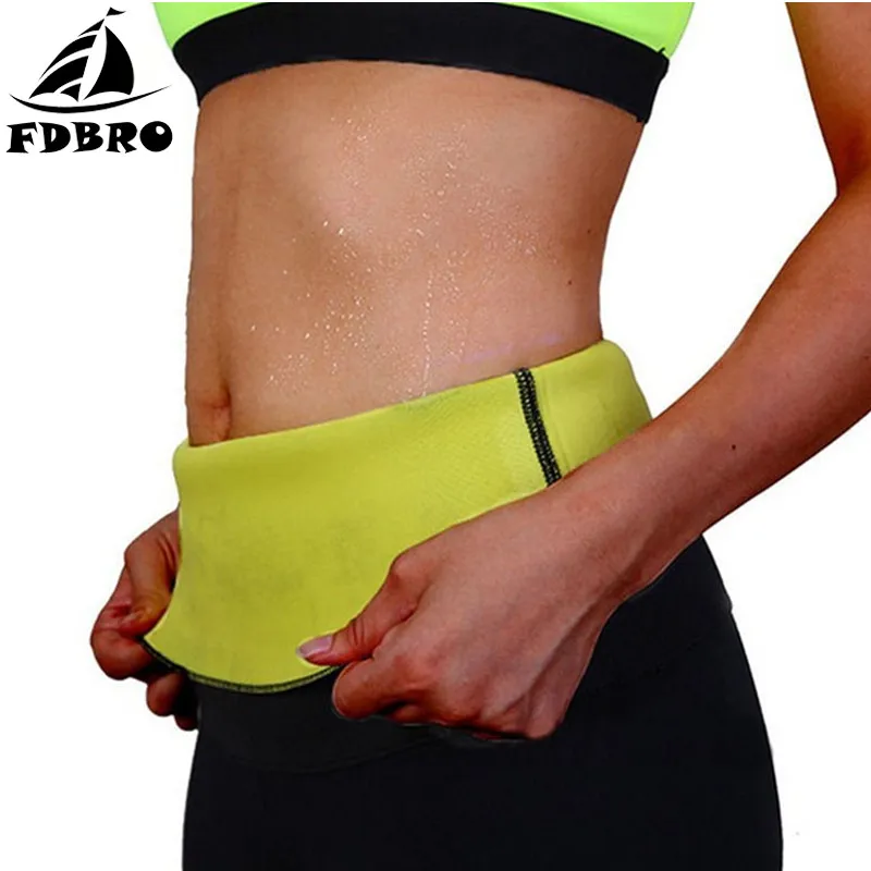 FDBRO Sport Fitness Belt Slimming Waist Trimmer Abdominal Belt Waist