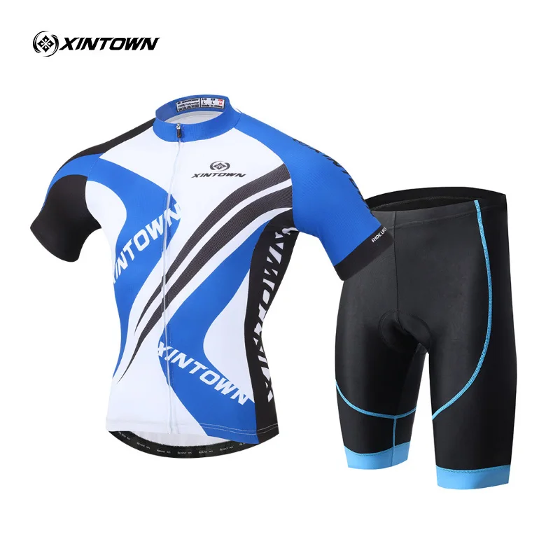 

XINTOWN Brand Mens Bicycle Wear MTB Cycling Clothing cycling sets Bike uniform Cycle shirt Summer Male cycling jersey set