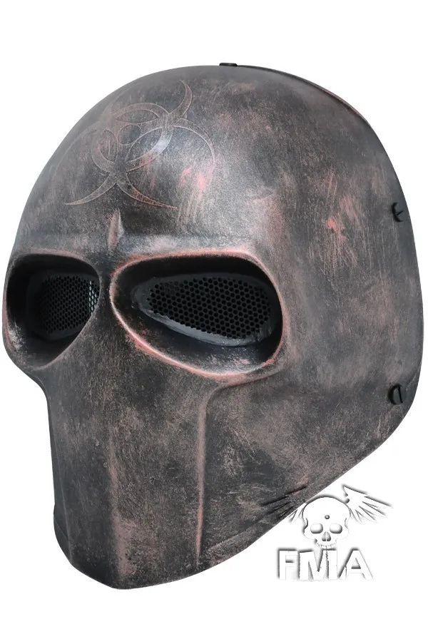 Army of Two Mask Fibreglass Airsoft Paintball Helmet (Copper) dance mask3