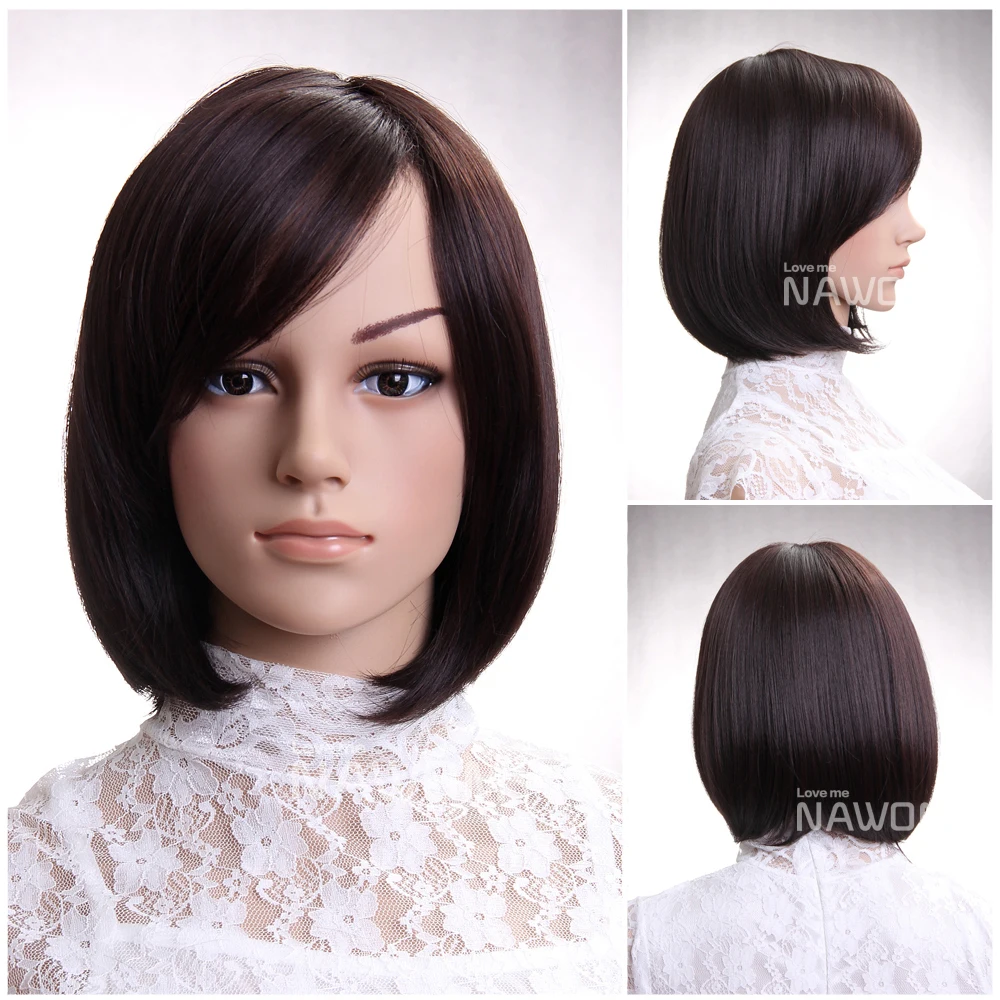 Free Shipping Hot Selling Sweet Cute Short Wig Fashion Brown