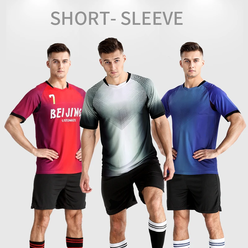 الرجال لكرة القدم طقم زي رياضي Chandal فوتبول تصميم مخصص لكرة القدم التدريب فريق زي طويلة الأكمام الملابس الرياضية لكرة القدم رياضية