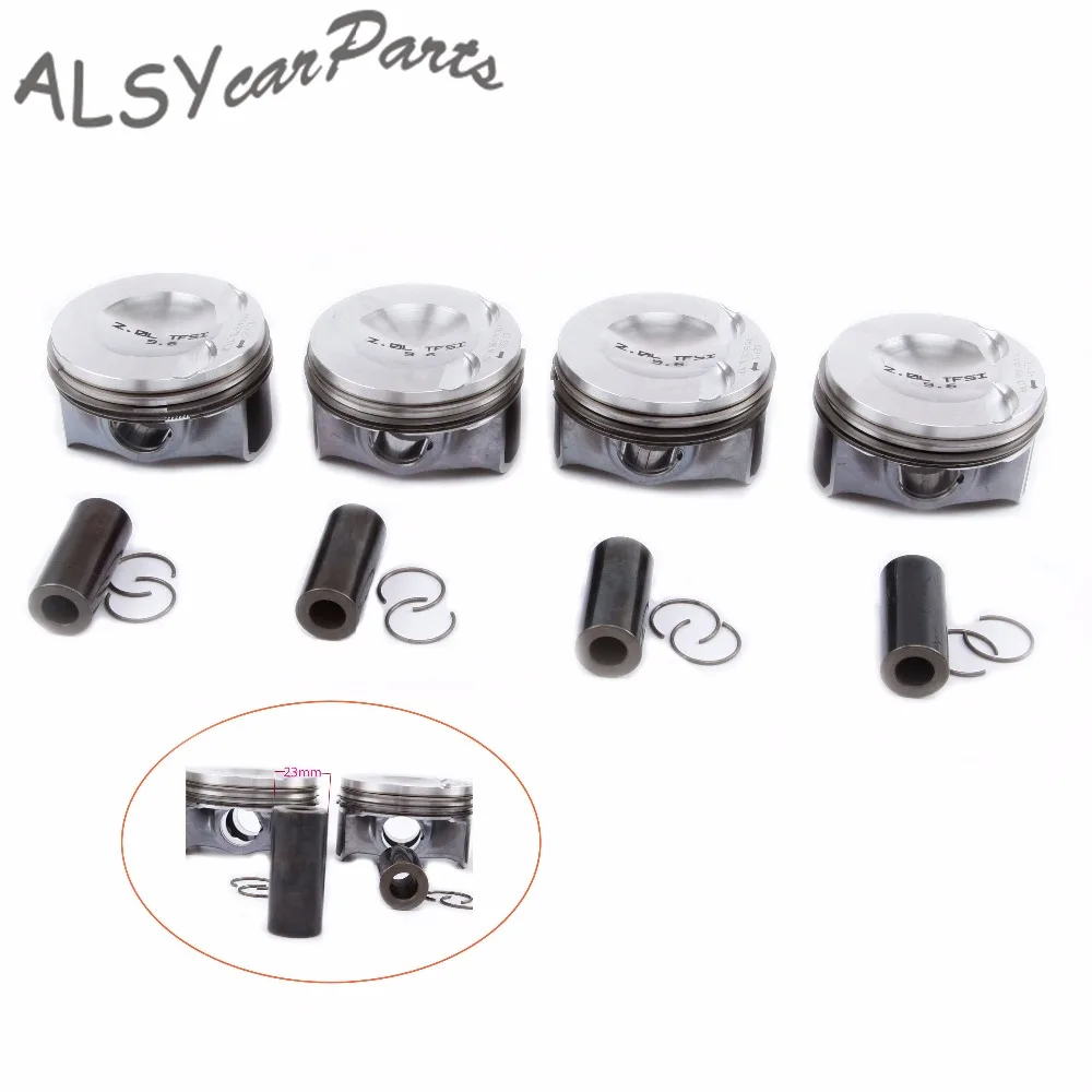 KEOGHS OEM 82.5mm Engine Pistons & Piston Rings Assembly Pin 23mm 06H