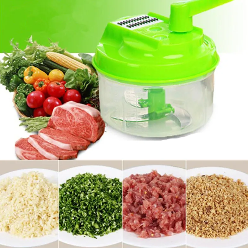 Kitchen Gadget Manual Meat Grinder Chopper Garlic Cutter Meat Hachoir
