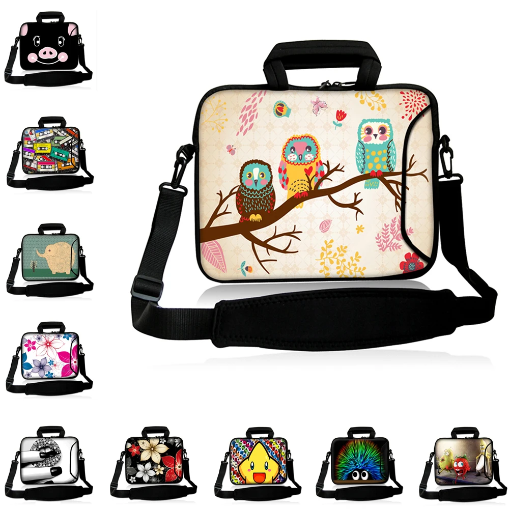

Viviration Colorful Neoprene Messenger Handle 10 12 13 14 15 17 15.6 13.3 11.6 Laptop Portable Shoulder Strap Briefcase Bag Case
