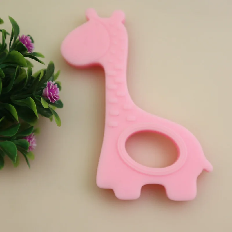 Pink Giraffe teether