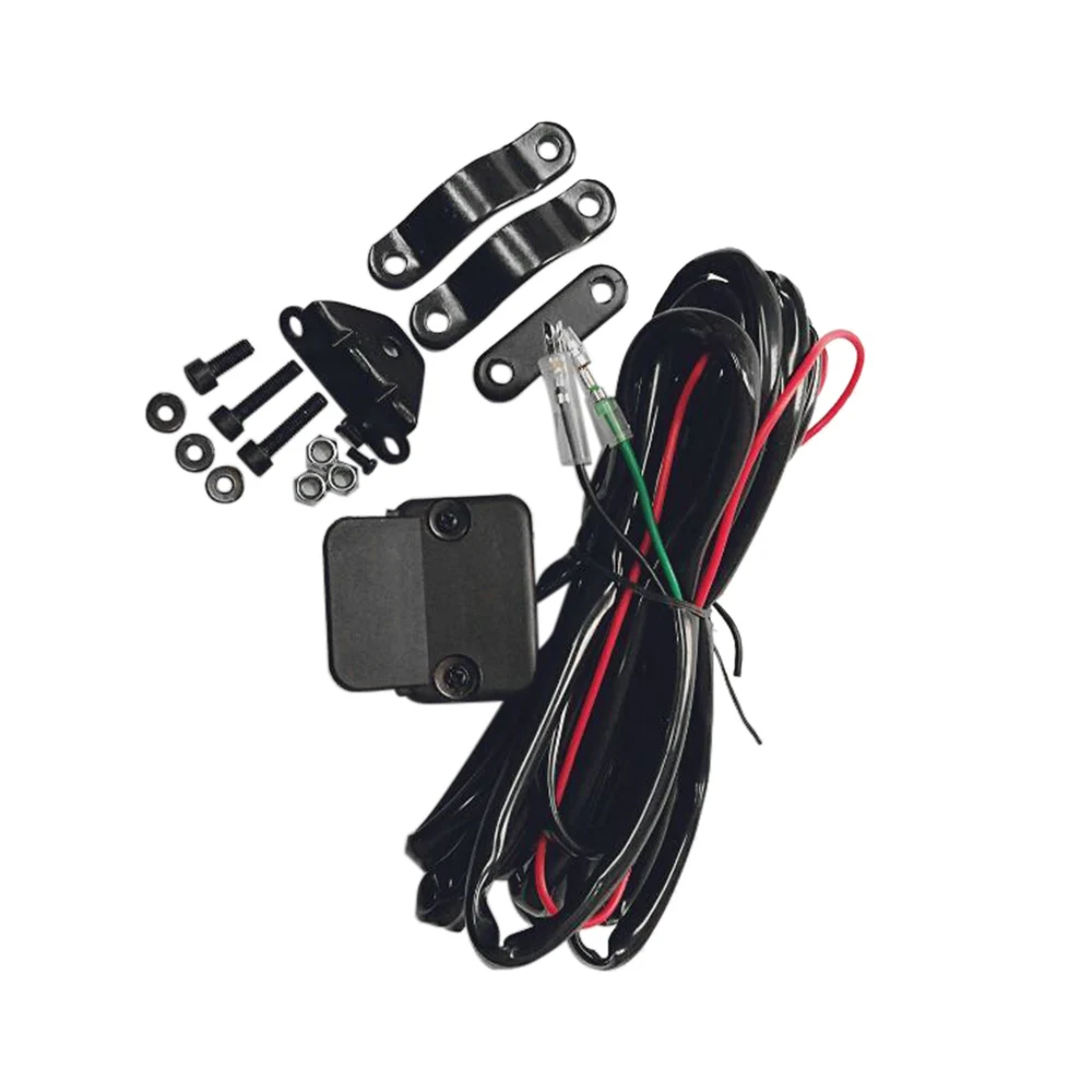 12V winch rocker thumb switch w mounting bracket handle bar control