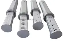 Automatic pneumatic air spring table pop up socket with 3 power and 2 charge USB table socket TUF USB CHARGING socket Automatic pneumatic air spring table pop up socket with 3 power and 2 charge USB table socket TUF USB CHARGING socket