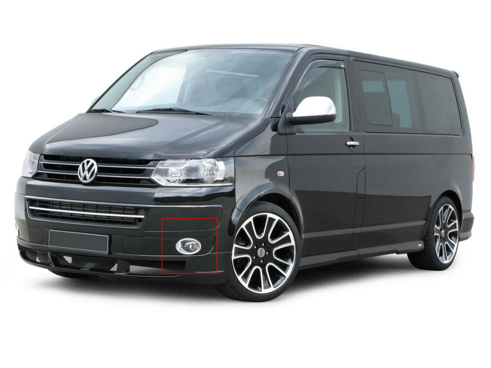 ANGRONG 2x противотуманный светильник OEM сменный левый и правый без лампы для VW T5