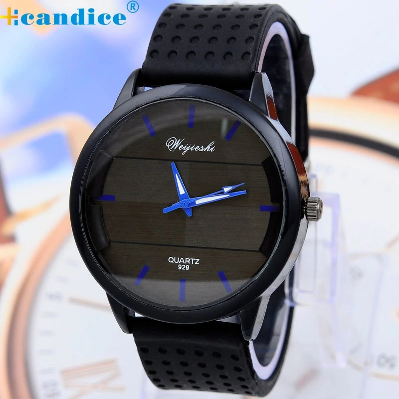 

Reloj 2017 High Quality Hot Sale 1 PC Men Motion Sport Watch Hour Quartz Silicone Rubber Wrist Analog Watch  17mar2