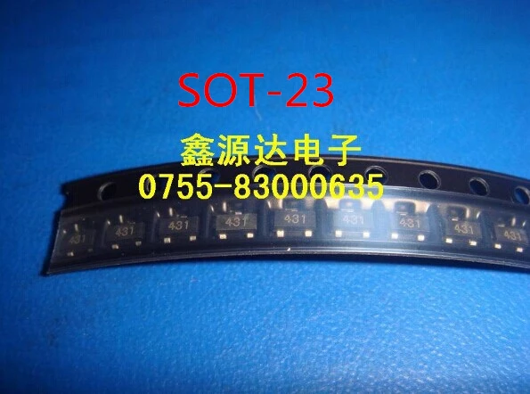 TL431 431 (SOT23) TO-92 Новинка оригинал | Электроника