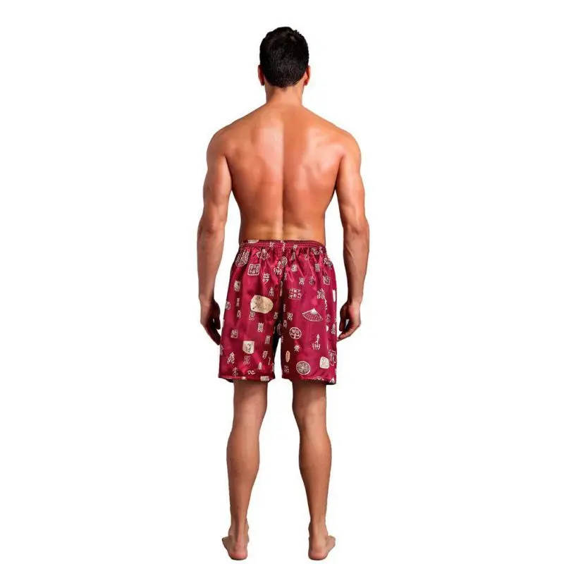 Для мужчин пижамные шорты сна одноцветное Lounge Короткие штаны Мягкие Летние Шорты спальные домашние Пижамные брюки нижнее белье плюс