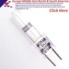 DN-27004 EHJ 24V 250W 64655 hlx 7748xhp 24V250W G6.35 галогенный светильник, микропленочная микрополосная Лампа для проектора, Стоматологическая лампа