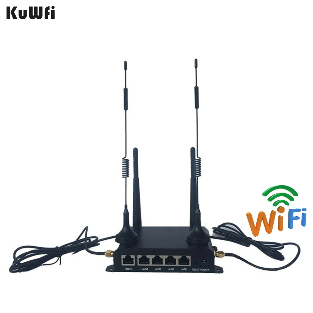 4G LTE Wifi маршрутизатор высокой мощности OpenWRT 300 Мбит/с промышленный CarWiFi