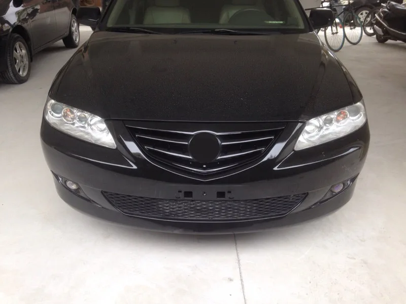 

Front bumper Grille up ABS Chrome For mazda 6 M6 2003-2004