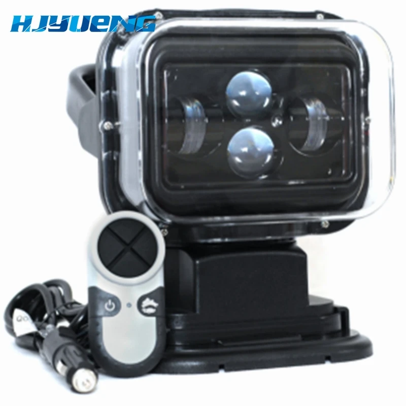 

For 4X4 Marine Camping Boat Headlight 12v 24v led searching light 7inch 7" 60W LED Remote Control Searchlight LED Spotlight